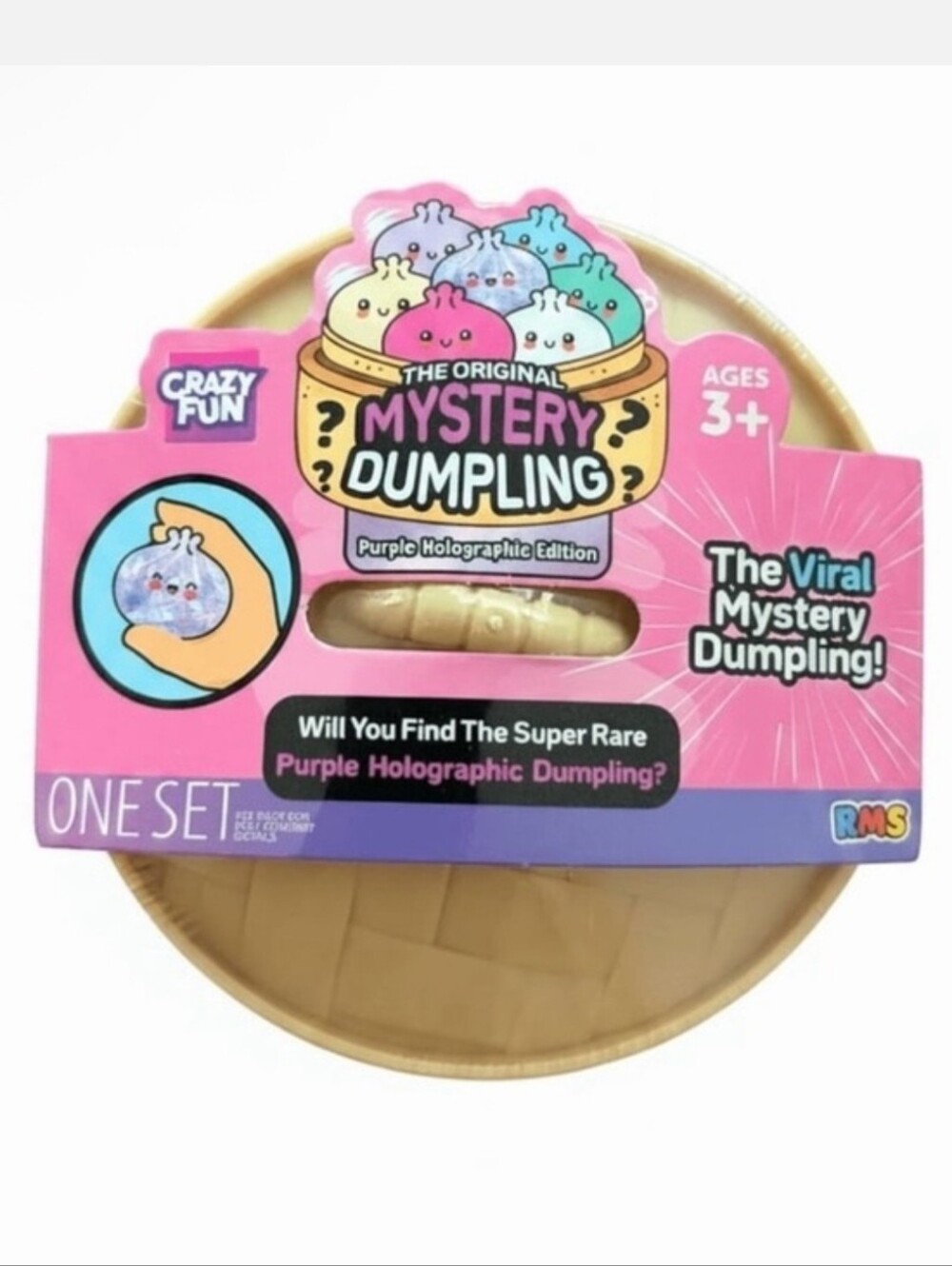 Mystery Dumpling Purple Holographic Edition - Pink Packaging
